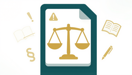 Create a clean, modern, and professional header image for a website DMCA Copyright Infringement page. The design features a large, stylised copyright symbol (©) in the centre, enclosed within a shield or badge shape, representing intellectual property protection. Surrounding the main icon are subtle floating symbols: a document with a warning sign, a pen signing a legal paper, a broken link or chain, and a stamp of approval or seal. The colour palette uses deep teal (#0A4D4D), warm gold (#D4A03C), and white. The background is clean white with subtle geometric patterns or light grid lines. The style is flat, minimal, vector-like, and professional. The mood is authoritative, protective, and legally precise. Suitable for a UK-based city guide website called Coventry City Insider. Aspect ratio 16:7, web-optimised.