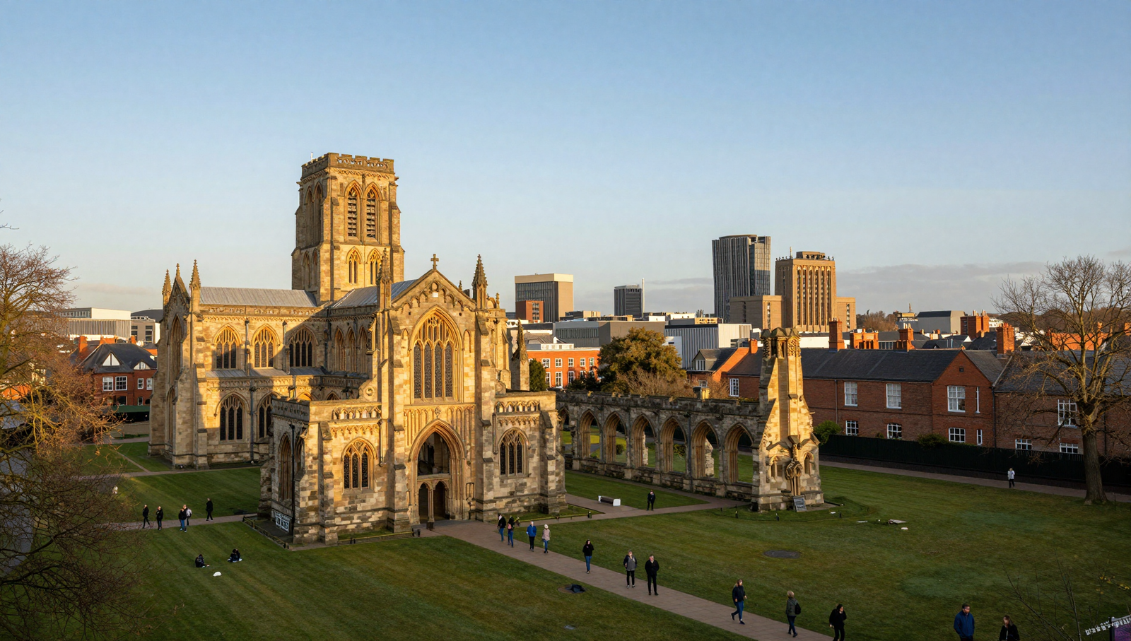 Free things to do in Coventry including visiting the stunning cathedral ruins.