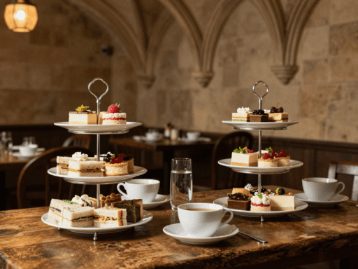 A delicious afternoon tea spread at the Tales of Tea Coventry.