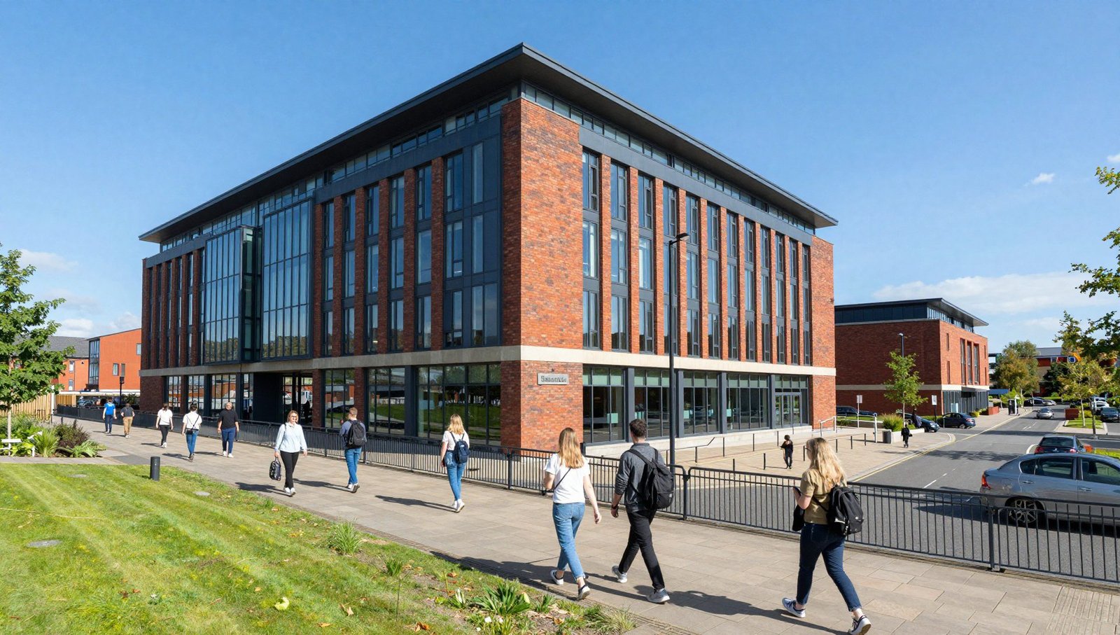 Coventry Richard Crossman Building exterior on Jordan Well