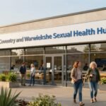 Coventry and Warwickshire sexual health hub clinic entrance in Coventry city centre