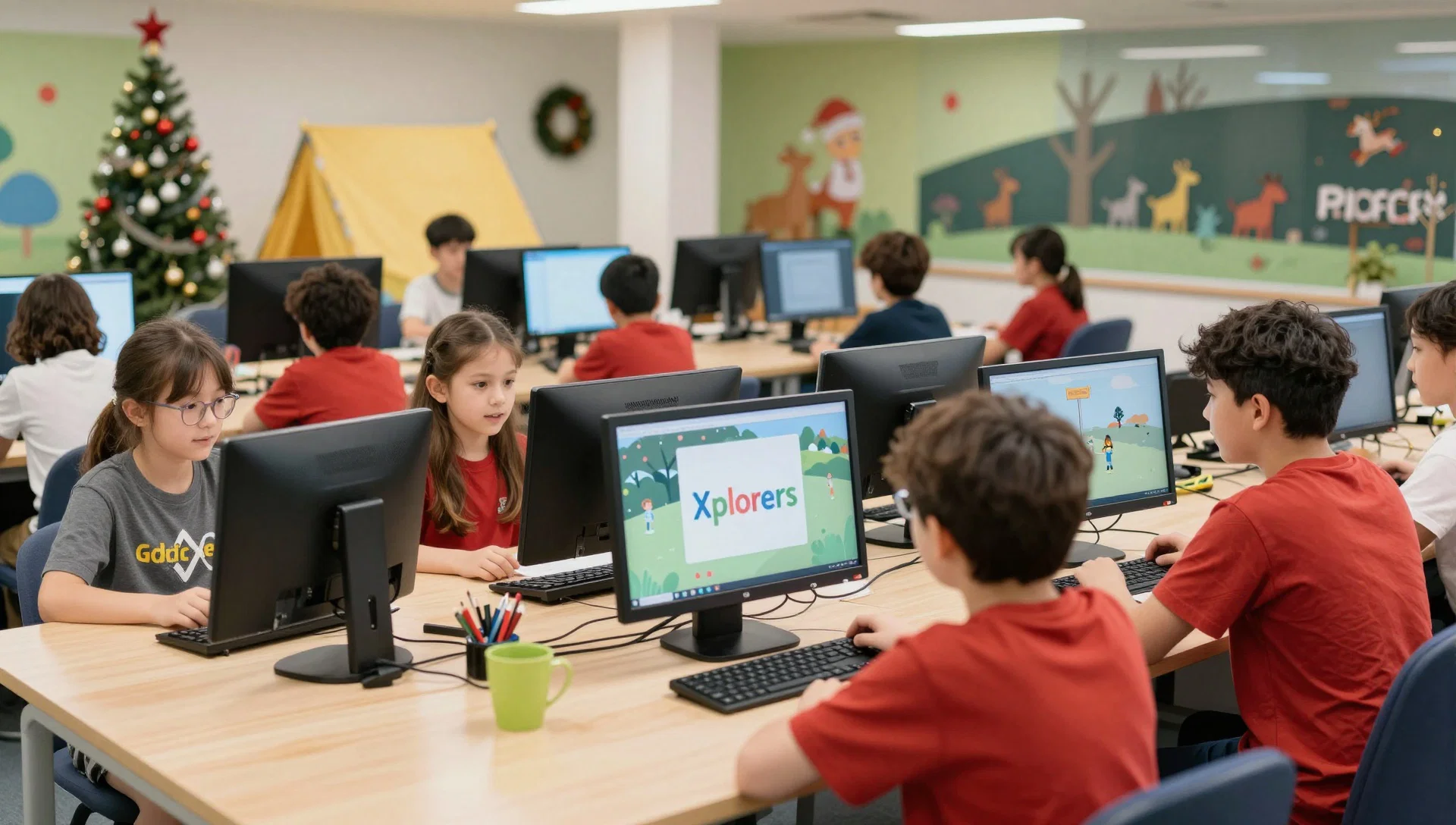 ComputerXplorers holiday camps in Warwickshire for children