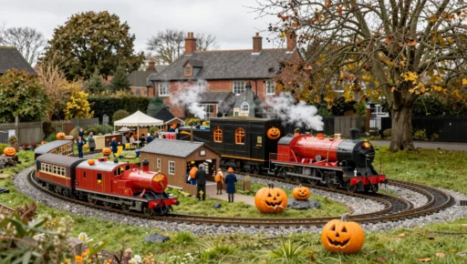 Copsewood Miniature Railway Halloween event, Coventry