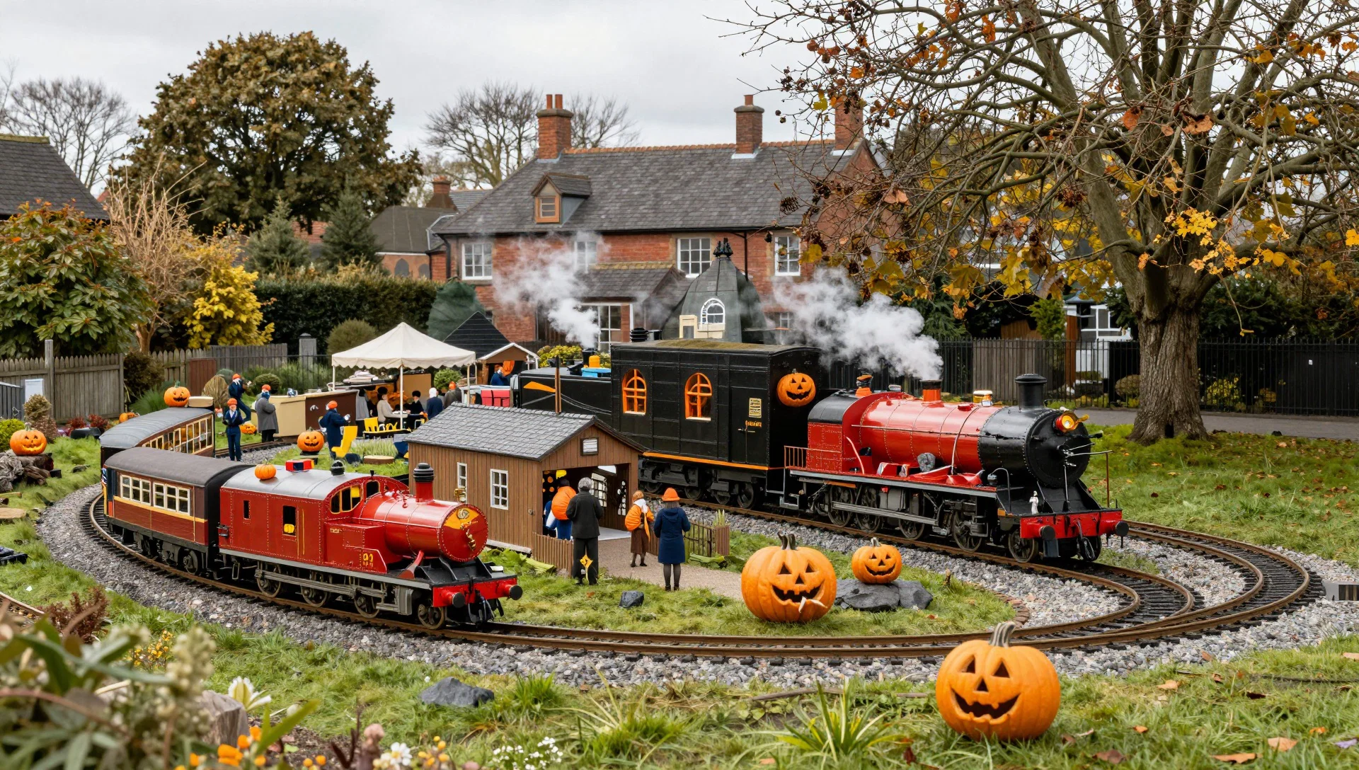 Copsewood Miniature Railway Halloween event, Coventry