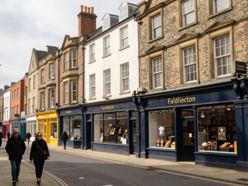 Restored historic buildings on hales street coventry in central Coventry