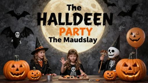 Kids Halloween party at The Maudslay event poster
